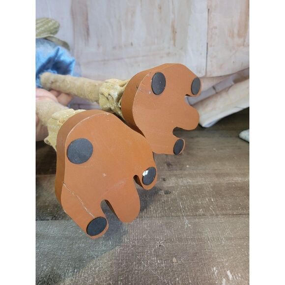 Tall Thanksgiving turkey plush Decor figure fall autumn - Picture 6 of 7